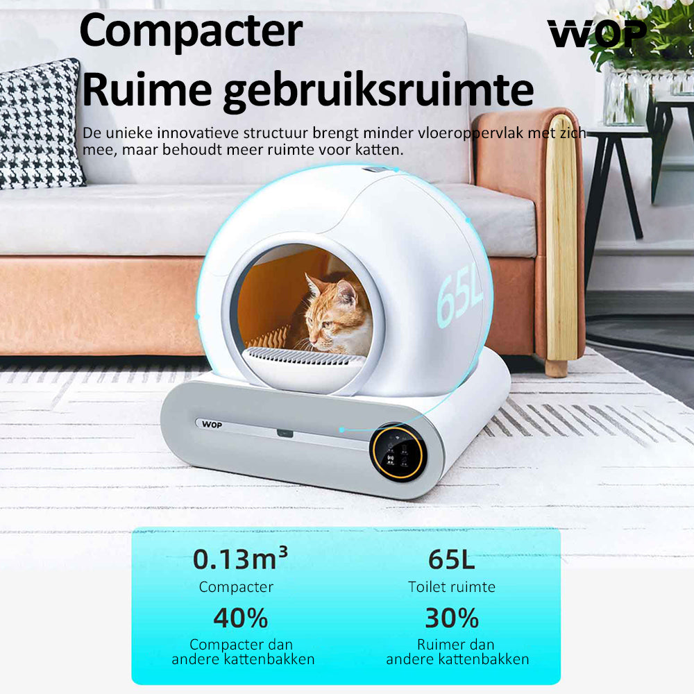 Zelfreinigende kattenbak XXL (automatisch)