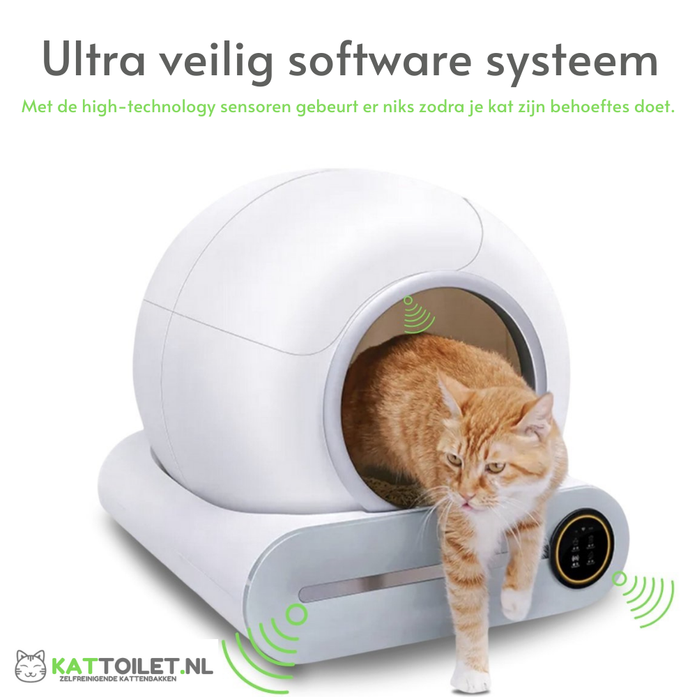 Zelfreinigende kattenbak XXL (automatisch)