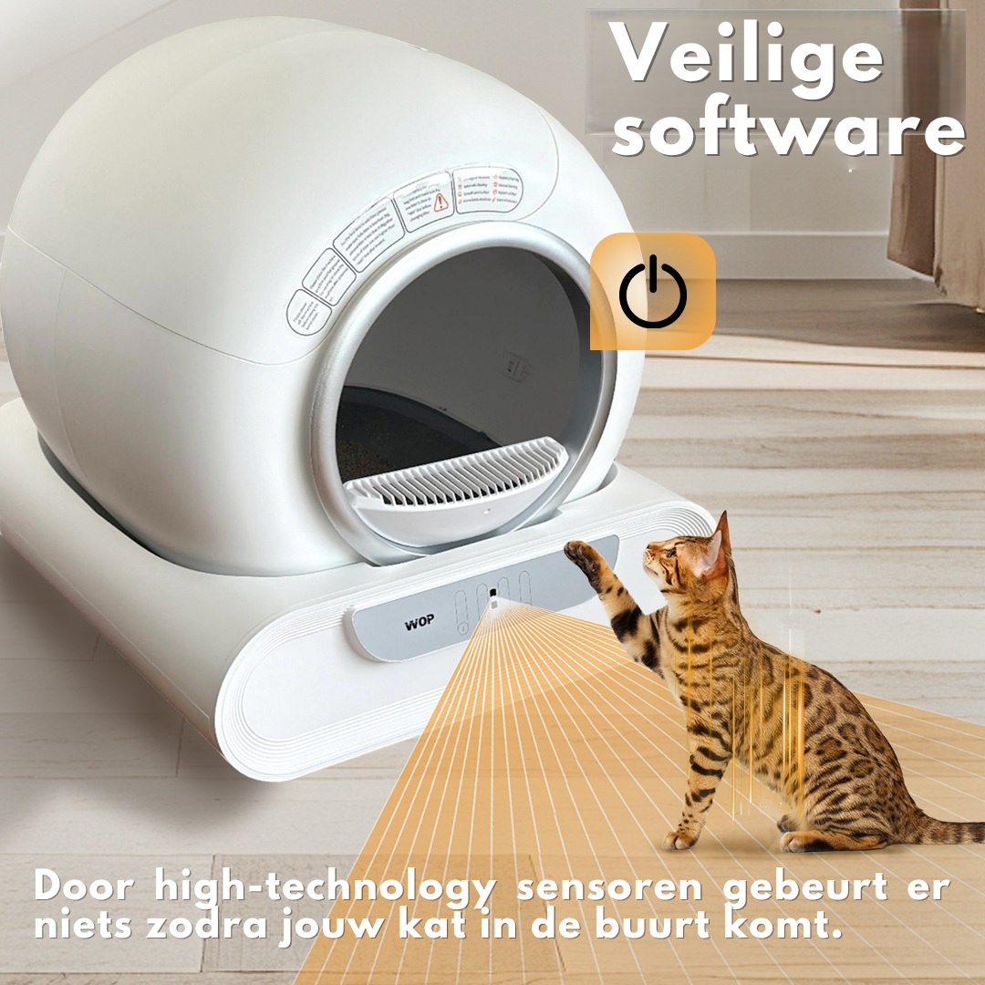 Zelfreinigende kattenbak XXL (automatisch)