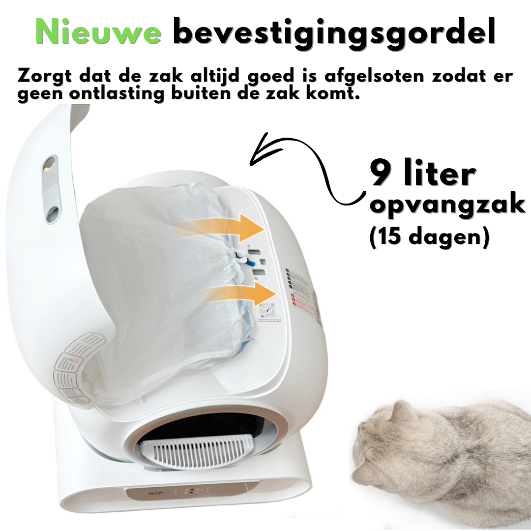 Zelfreinigende kattenbak XXL (automatisch)