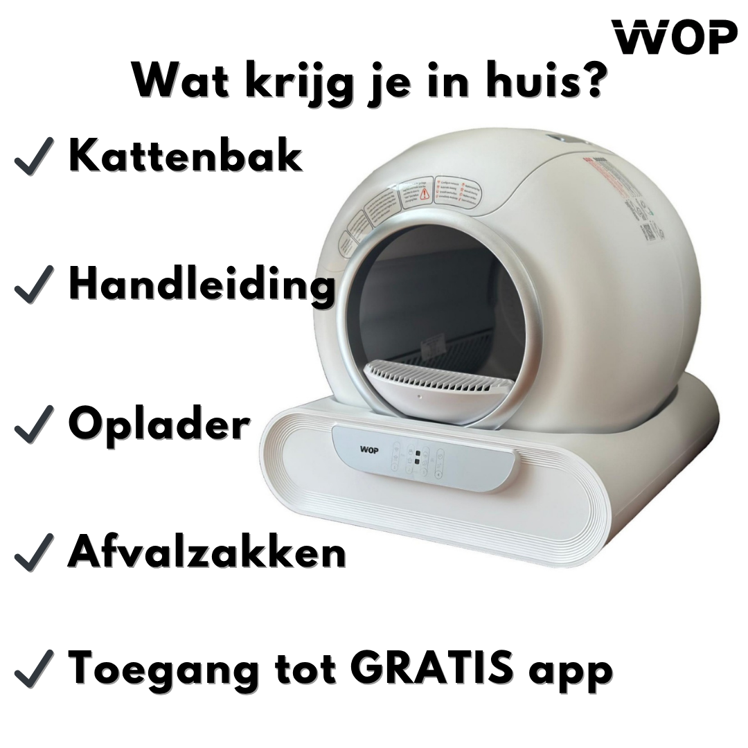 Zelfreinigende kattenbak XXL (automatisch)