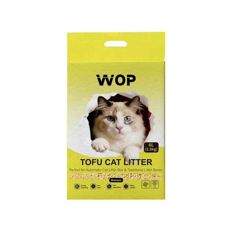 TOFU kattenbakvulling Banaan