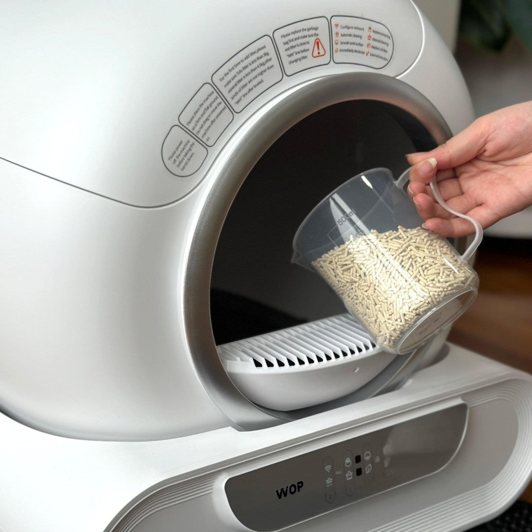 Zelfreinigende kattenbak set - Automatisch - WOP