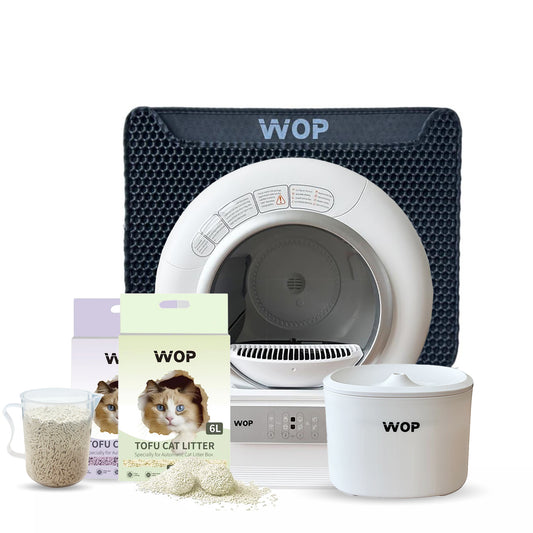 Zelfreinigende kattenbak XXL set - Automatisch - WOP