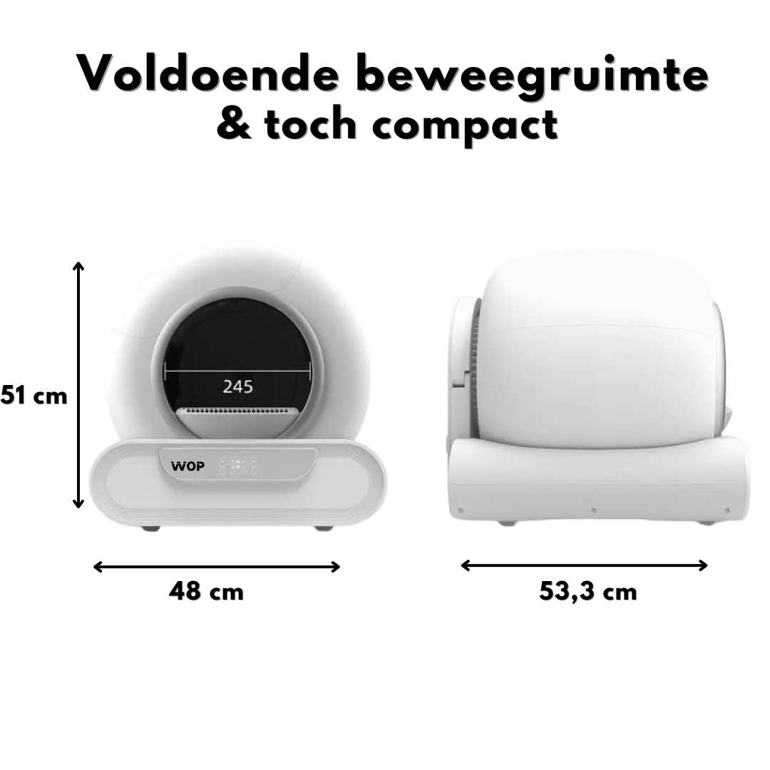 Zelfreinigende kattenbak XXL (automatisch)