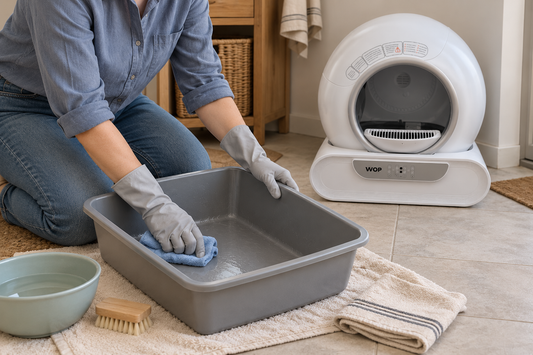 Kattenbak schoonmaken: zo pak je het grondig aan