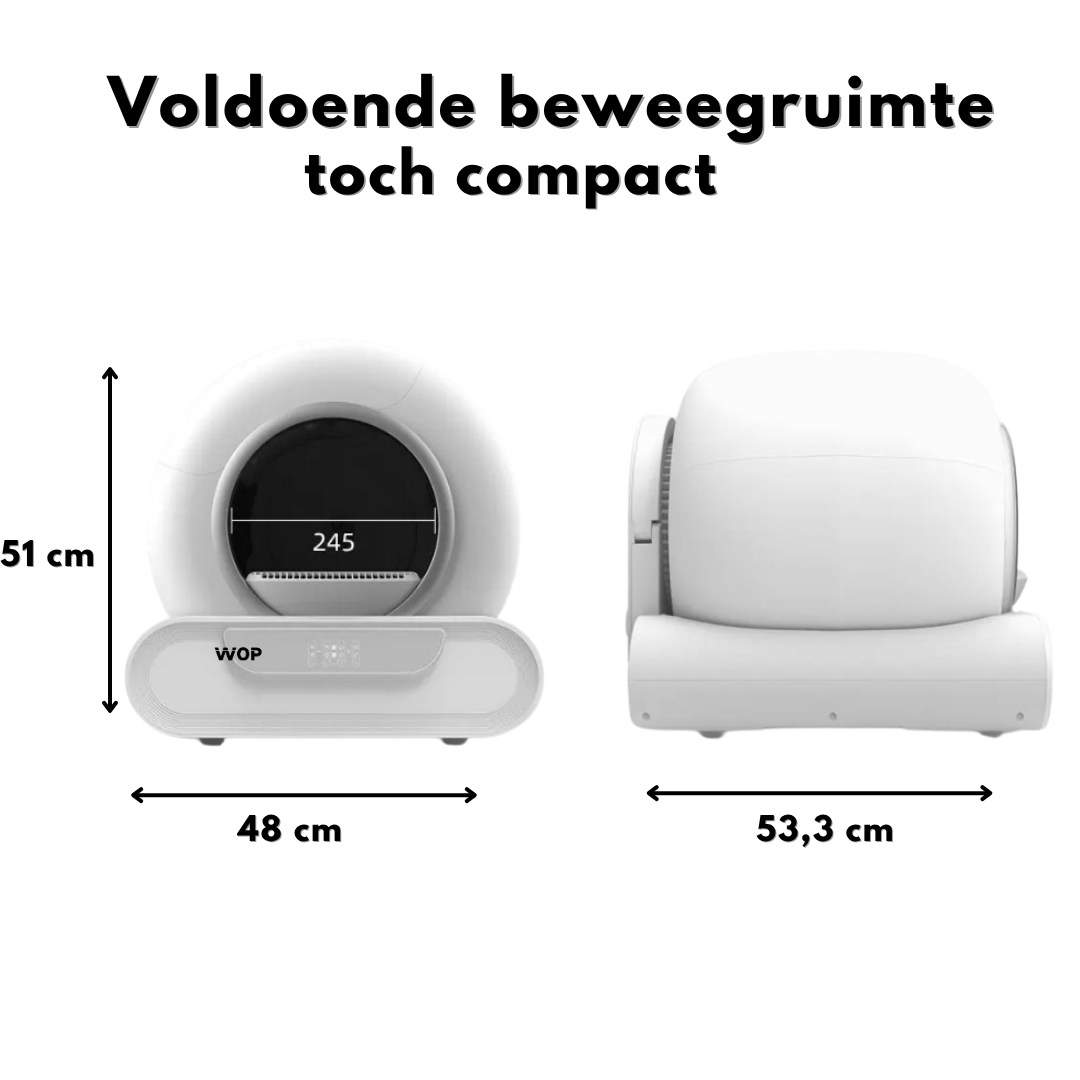 Zelfreinigende kattenbak XXL (automatisch)