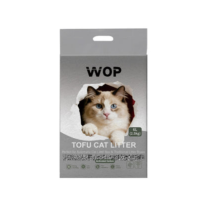 TOFU kattenbakvulling Activated Carbon / Actieve Kool