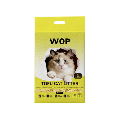 TOFU kattenbakvulling Banaan