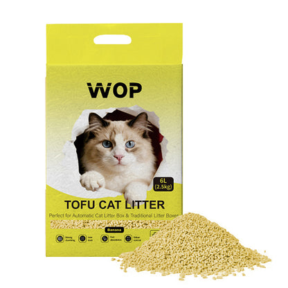TOFU kattenbakvulling Banaan