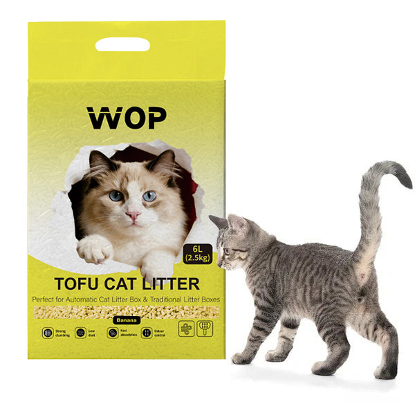 TOFU kattenbakvulling Banaan