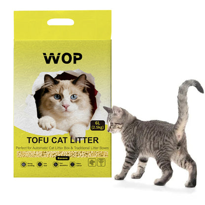 TOFU kattenbakvulling Banaan