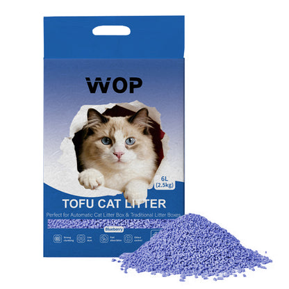 TOFU kattenbakvulling Blueberry / Bosbes