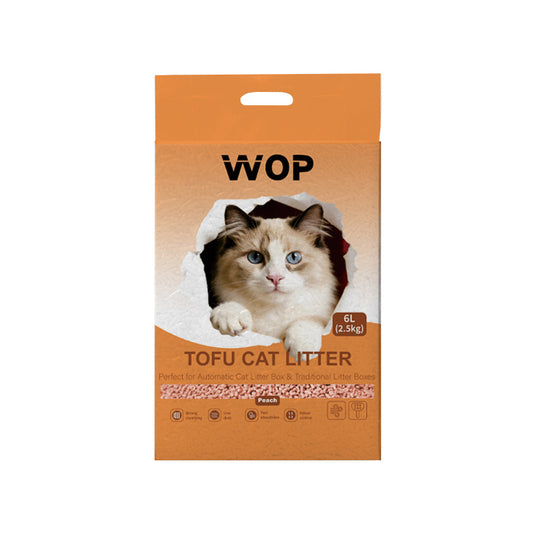TOFU kattenbakvulling Peach / Perzik