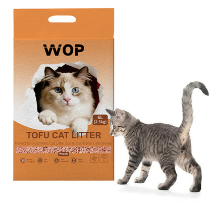 TOFU kattenbakvulling Peach / Perzik