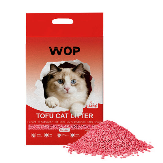 TOFU kattenbakvulling Strawberry / Aardbei