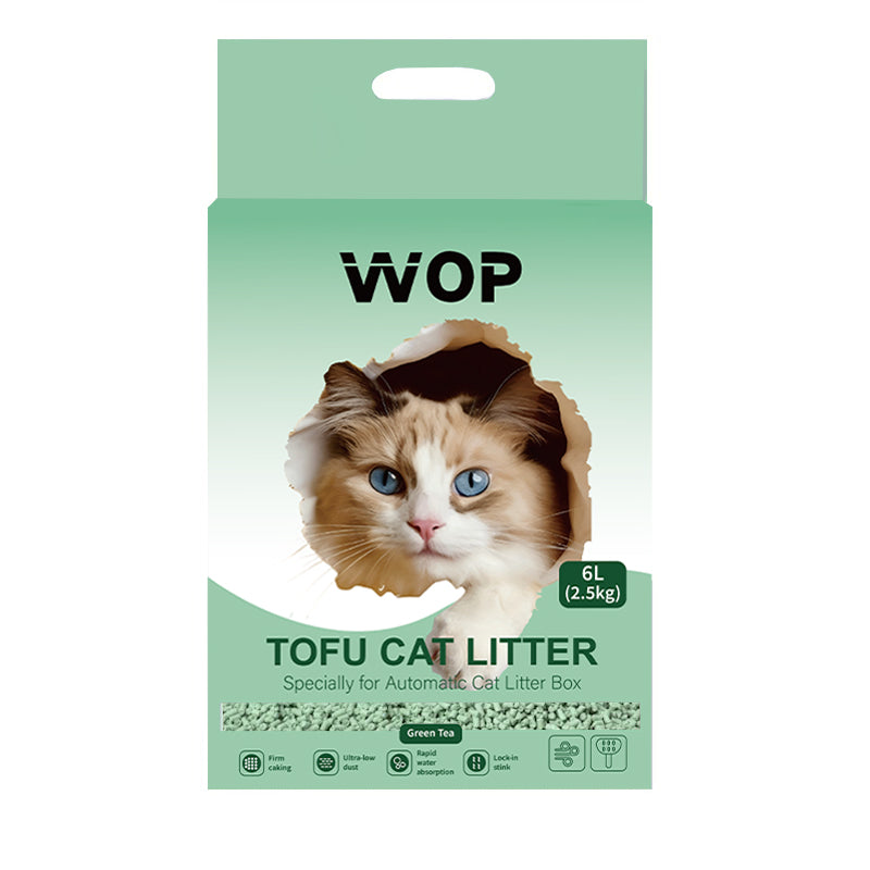 TOFU kattenbakvulling Green Tea