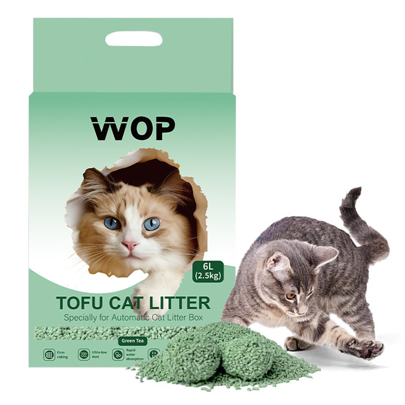 TOFU kattenbakvulling Green Tea